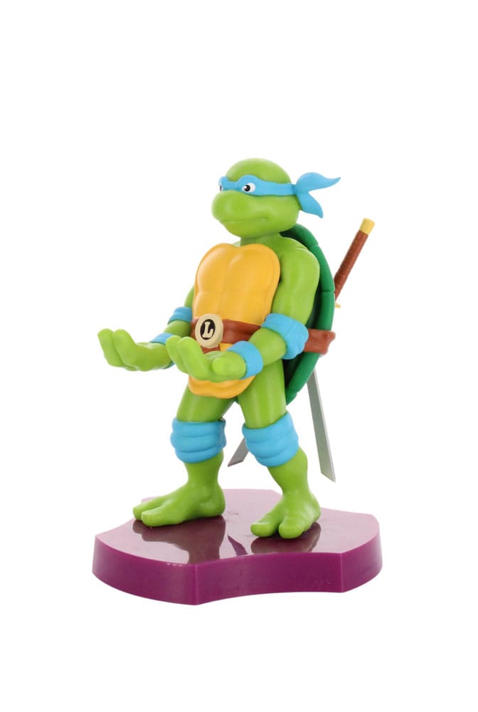 Tortugas Ninja Mini Soporte Holdems Leonardo 10cm