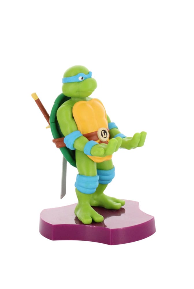 Tortugas Ninja Mini Soporte Holdems Leonardo 10cm