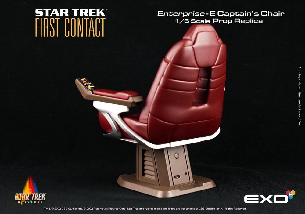 Star Trek: Primer Contacto Réplica 1/6 Captain's Chair 15 cm