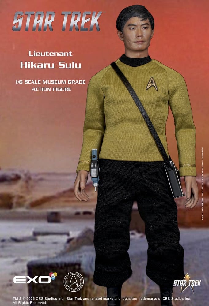 Star Trek: La serie original Figura 1/6 Lt. Sulu 30 cm