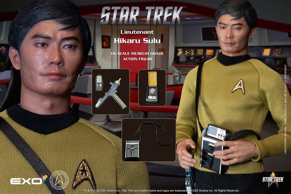 Star Trek: La serie original Figura 1/6 Lt. Sulu 30 cm
