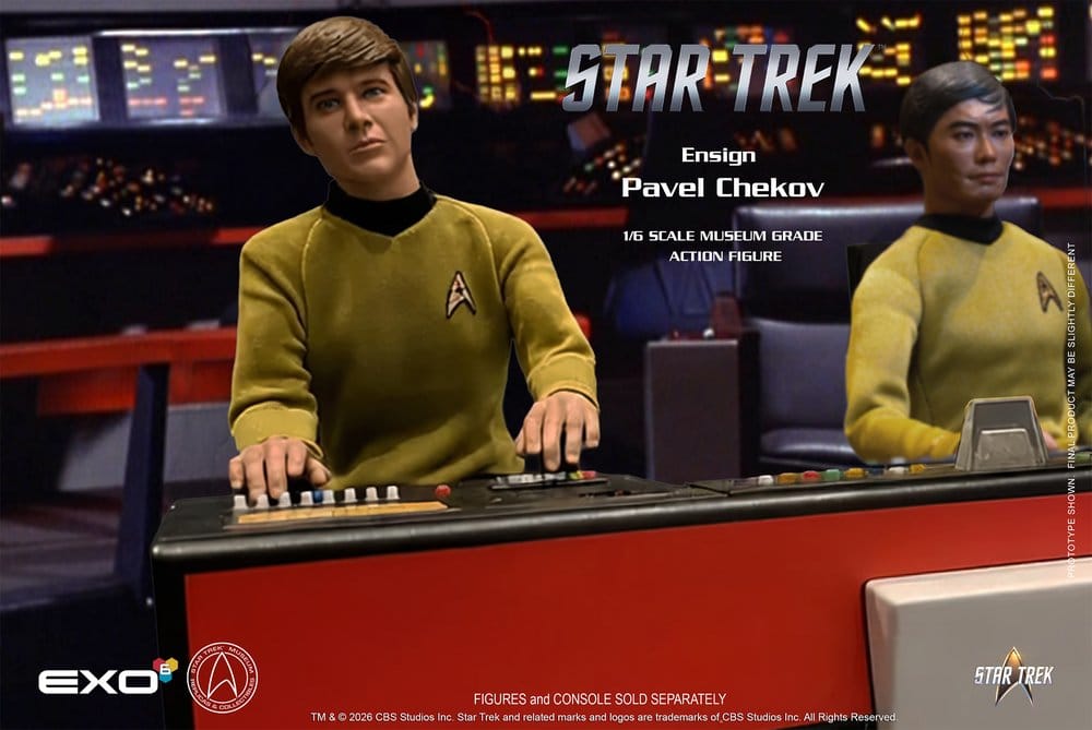 Star Trek: La serie original Figura 1/6 Ensign Pavel Chekov 30 cm