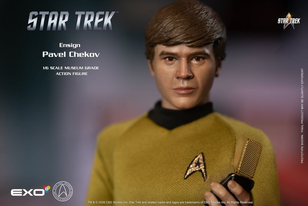 Star Trek: La serie original Figura 1/6 Ensign Pavel Chekov 30 cm