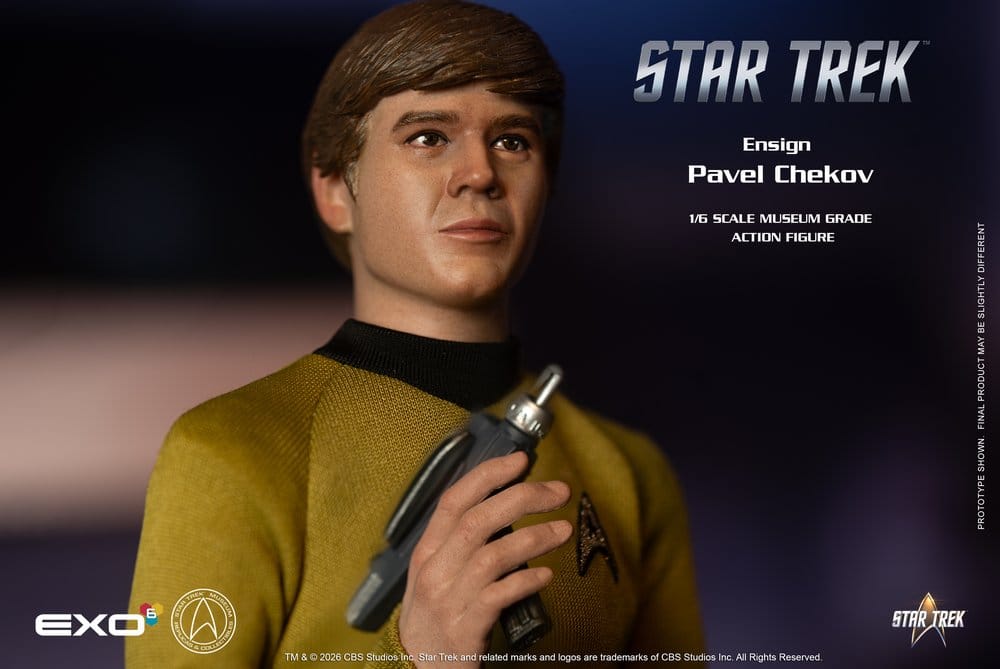 Star Trek: La serie original Figura 1/6 Ensign Pavel Chekov 30 cm
