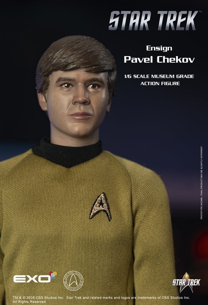 Star Trek: La serie original Figura 1/6 Ensign Pavel Chekov 30 cm