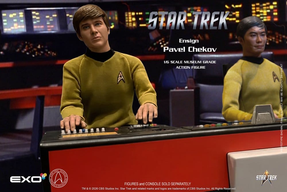 Star Trek: La serie original Figura 1/6 Ensign Pavel Chekov 30 cm