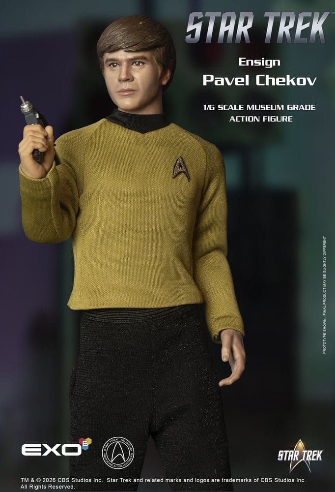 Star Trek: La serie original Figura 1/6 Ensign Pavel Chekov 30 cm