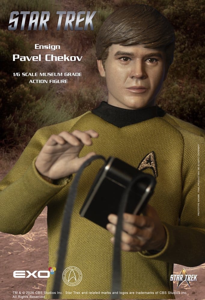 Star Trek: La serie original Figura 1/6 Ensign Pavel Chekov 30 cm