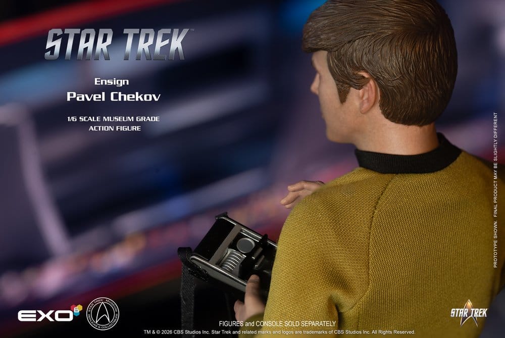 Star Trek: La serie original Figura 1/6 Ensign Pavel Chekov 30 cm