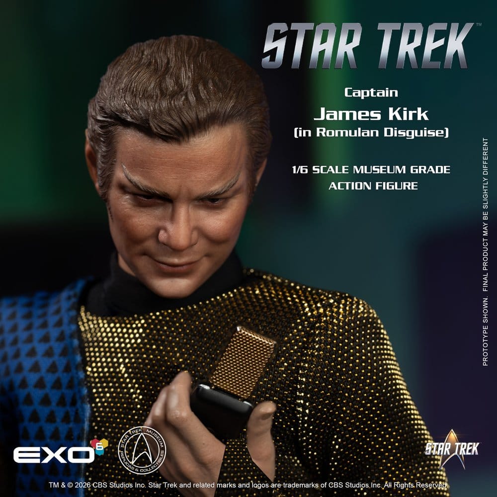 Star Trek Figura 1/6 Captain James T. Kirk (Romulan Disguise) 29 cm