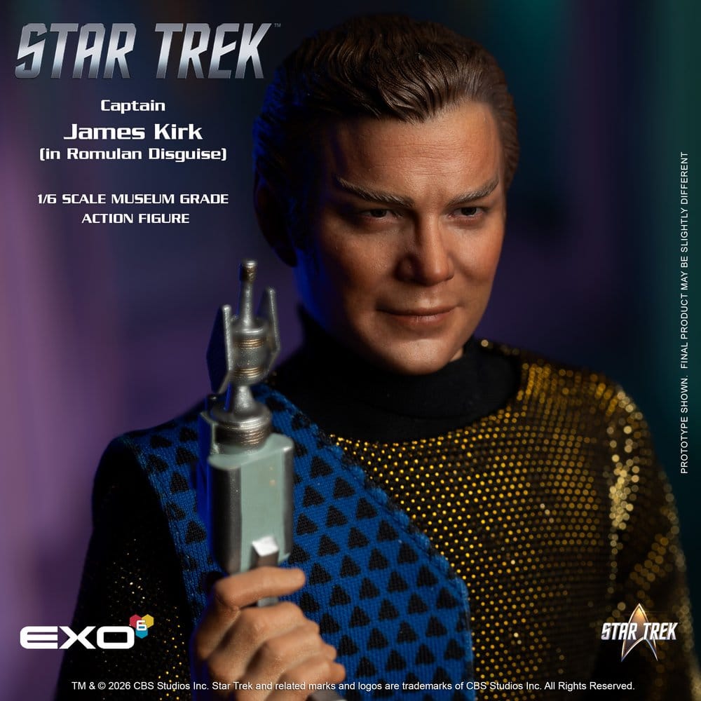 Star Trek Figura 1/6 Captain James T. Kirk (Romulan Disguise) 29 cm