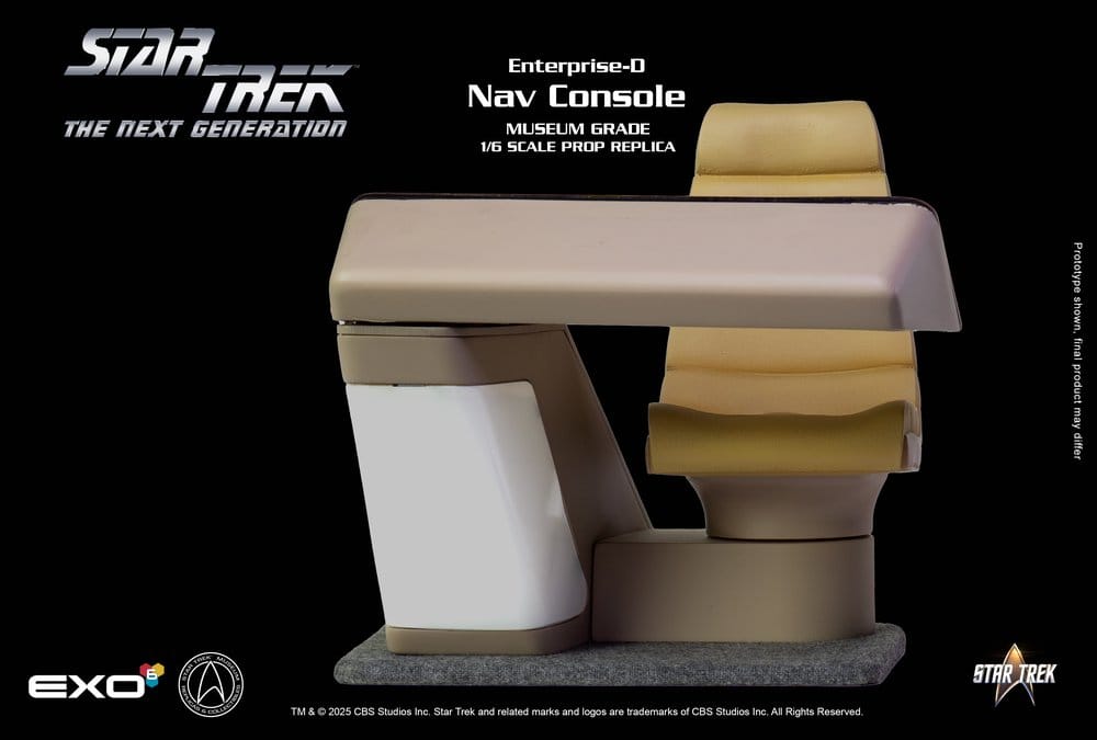 Star Trek: La nueva generación Réplica 1/6 Enterprise-D Bridge Consoles Set