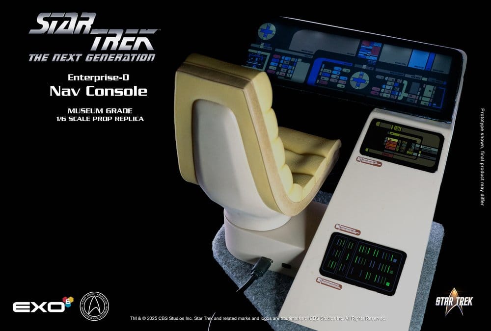 Star Trek: La nueva generación Réplica 1/6 Enterprise-D Bridge Consoles Set