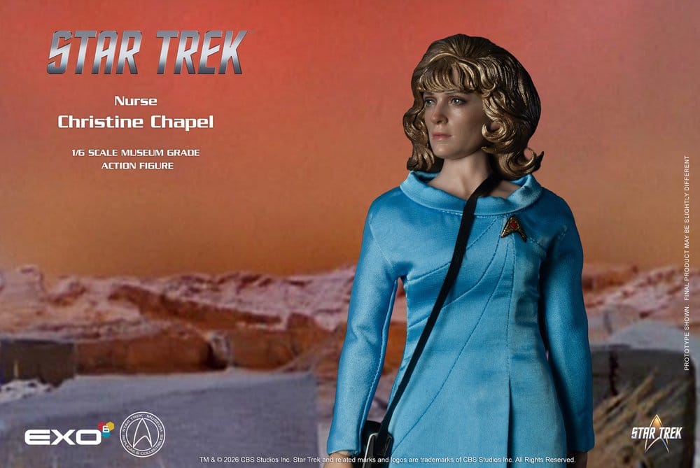 Star Trek Museum Grade Figura 1/6 Nurse Christine Chapel 28 cm