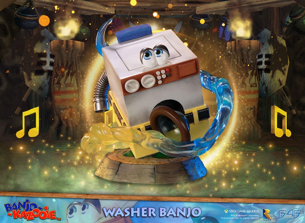 Banjo Kazooie Estatua Washer Banjo 22 cm