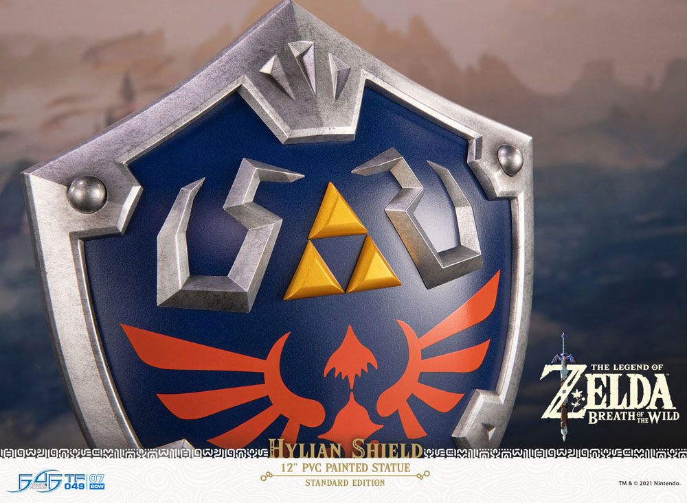 LEGEND OF ZELDA HYLIAN SHIELD PVC Estatua