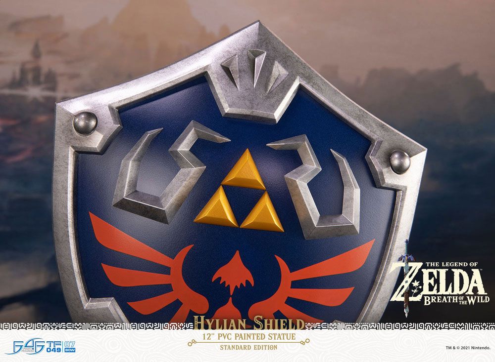 LEGEND OF ZELDA HYLIAN SHIELD PVC Estatua