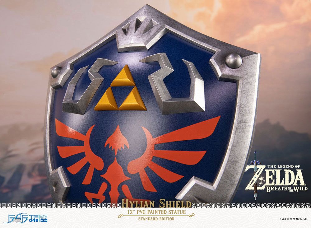 LEGEND OF ZELDA HYLIAN SHIELD PVC Estatua