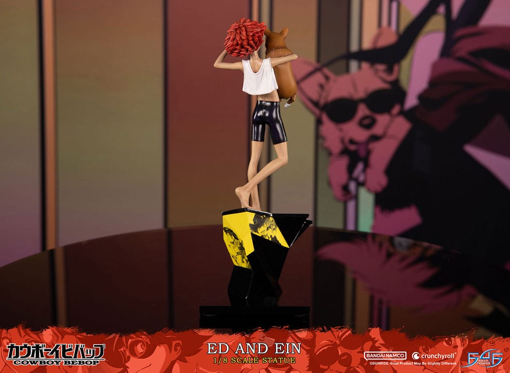 COWBOY BEBOP ED AND EIN 1/8 RESIN Estatua