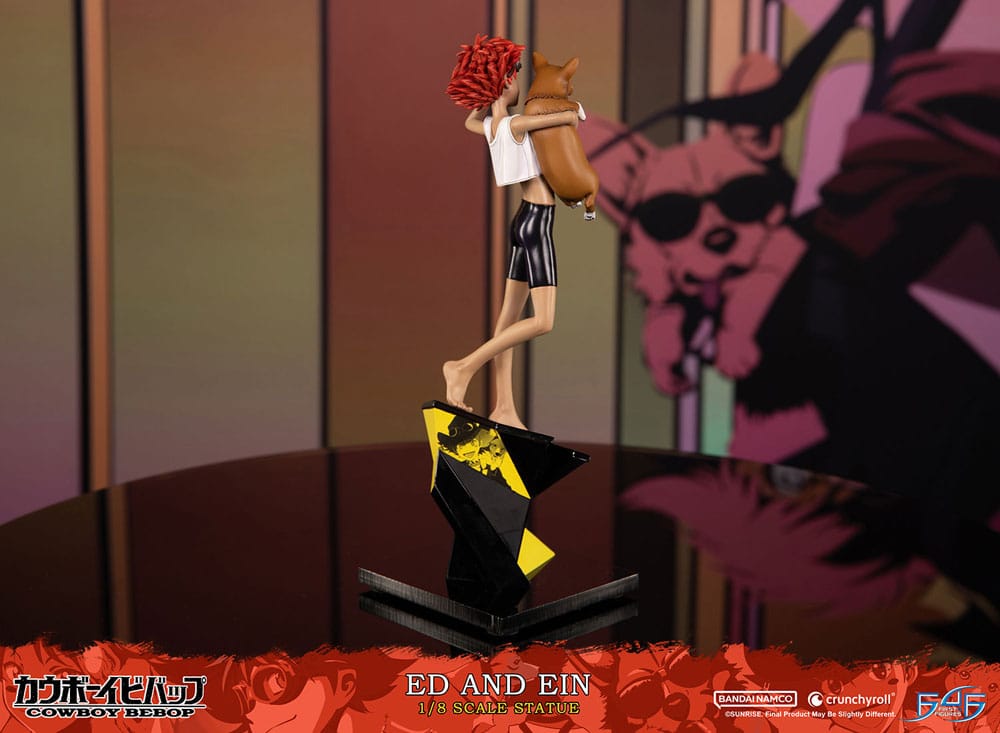 COWBOY BEBOP ED AND EIN 1/8 RESIN Estatua