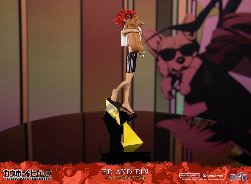 COWBOY BEBOP ED AND EIN 1/8 RESIN Estatua