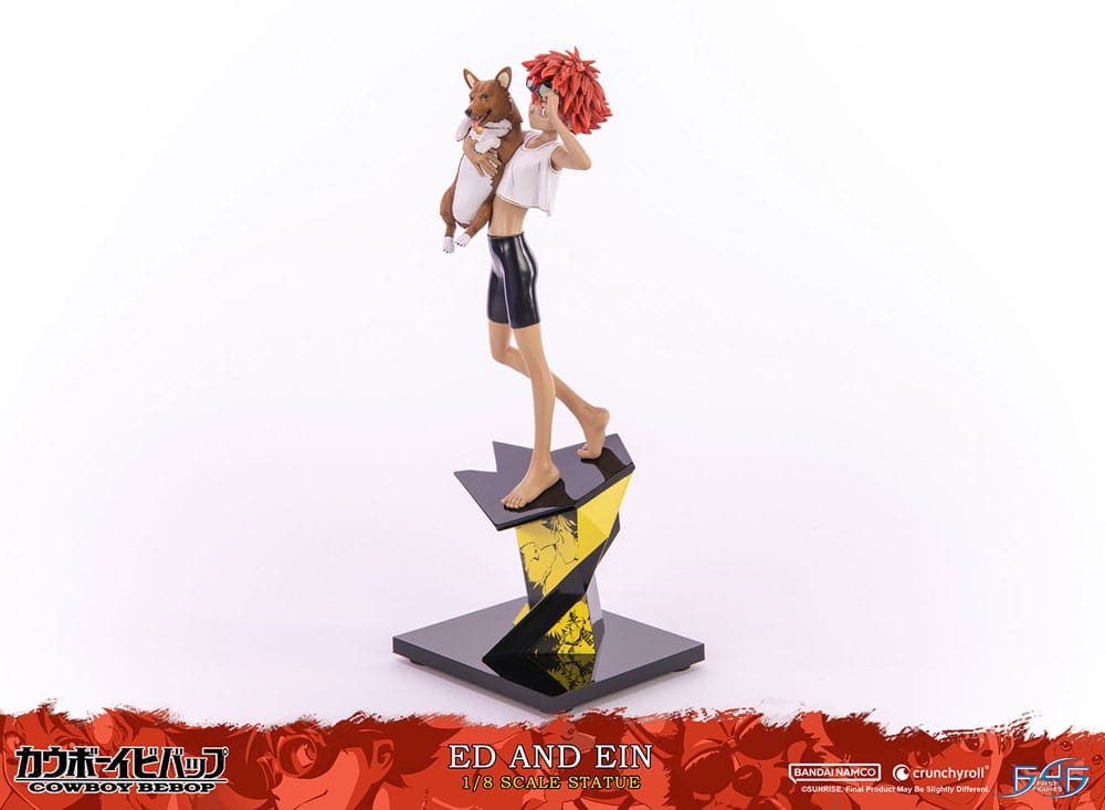 COWBOY BEBOP ED AND EIN 1/8 RESIN Estatua
