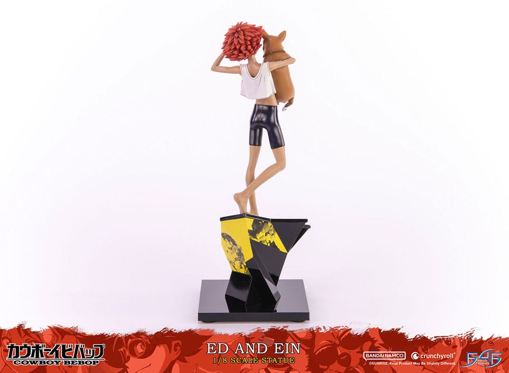 COWBOY BEBOP ED AND EIN 1/8 RESIN Estatua