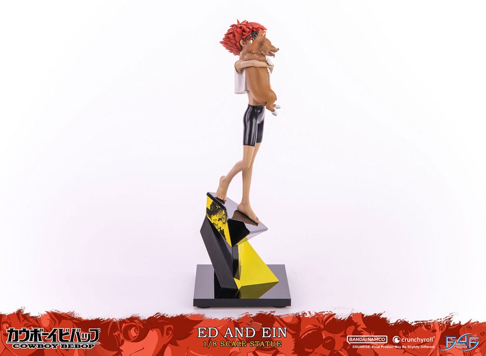 COWBOY BEBOP ED AND EIN 1/8 RESIN Estatua