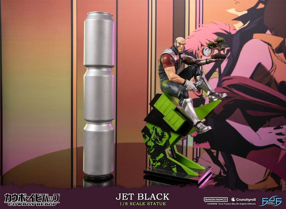 COWBOY BEBOP JET BLACK 1/8 RESIN Estatua