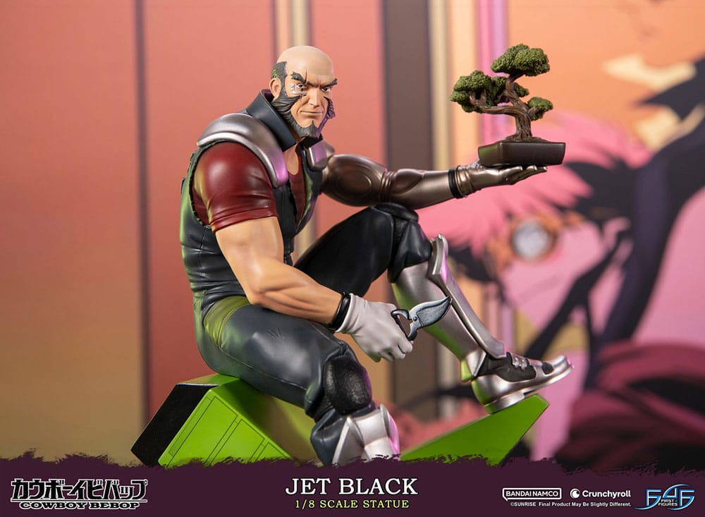 COWBOY BEBOP JET BLACK 1/8 RESIN Estatua