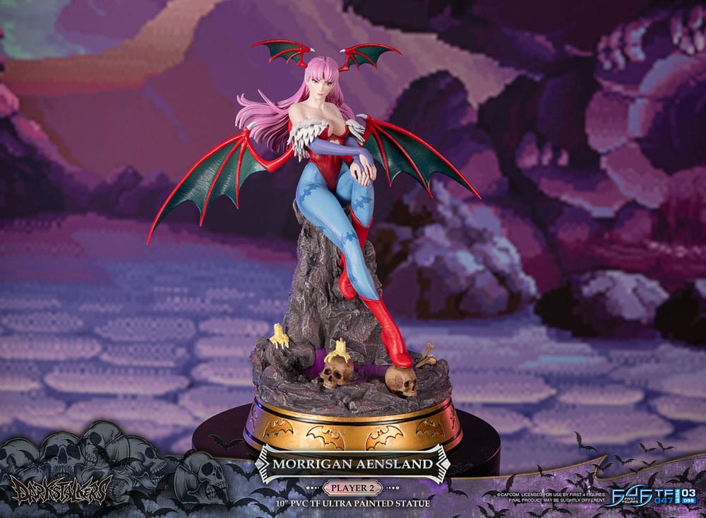 Darkstalkers Estatua PVC Morrigan Aensland Player 2 Variant 25 cm
