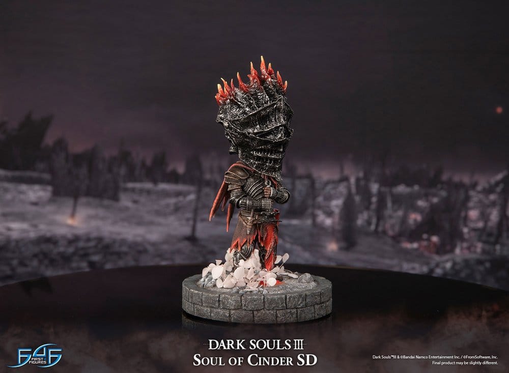 Dark Souls III Estatua Soul of Cinder SD 22 cm