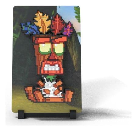 Crash Bandicoot FiGGYZ Figura Coleccionable Magnética Aku Aku Mask 11 cm