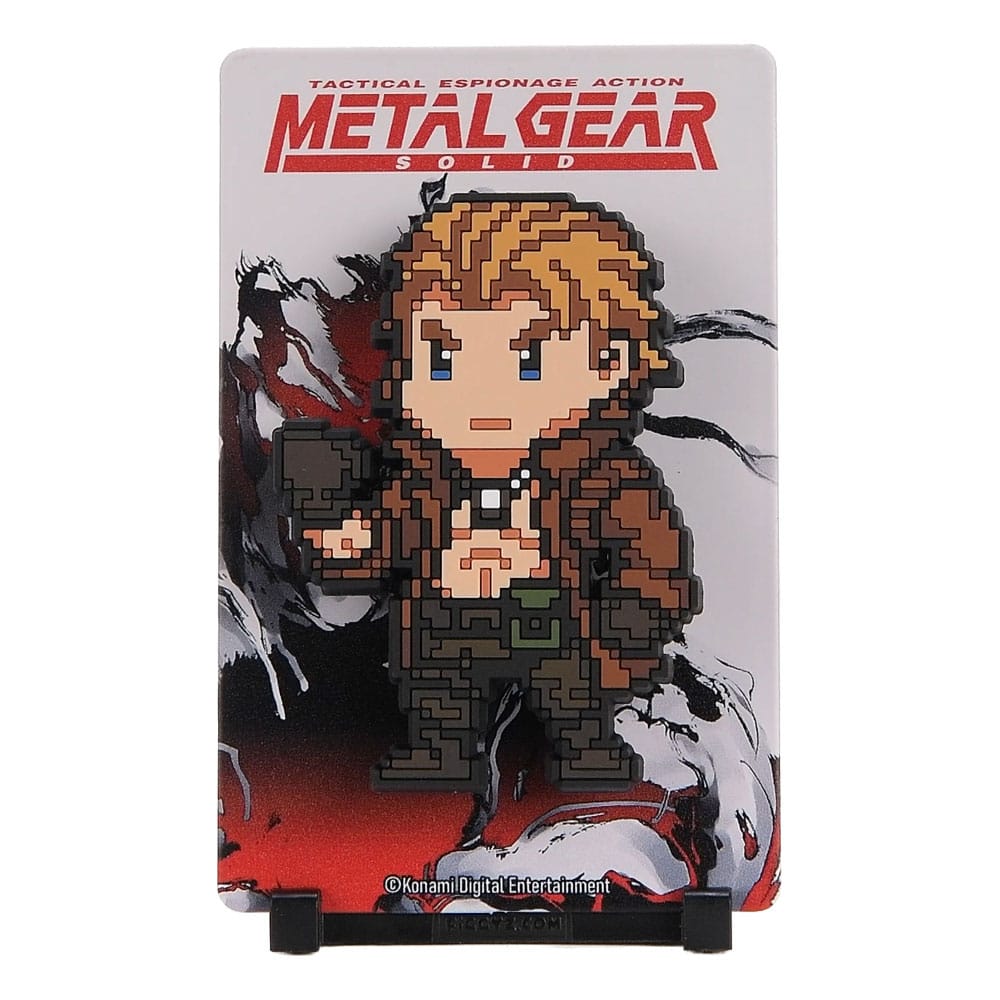 Metal Gear Solid 1 FiGGYZ Figura Coleccionable Magnética Liquid Snake 11 cm