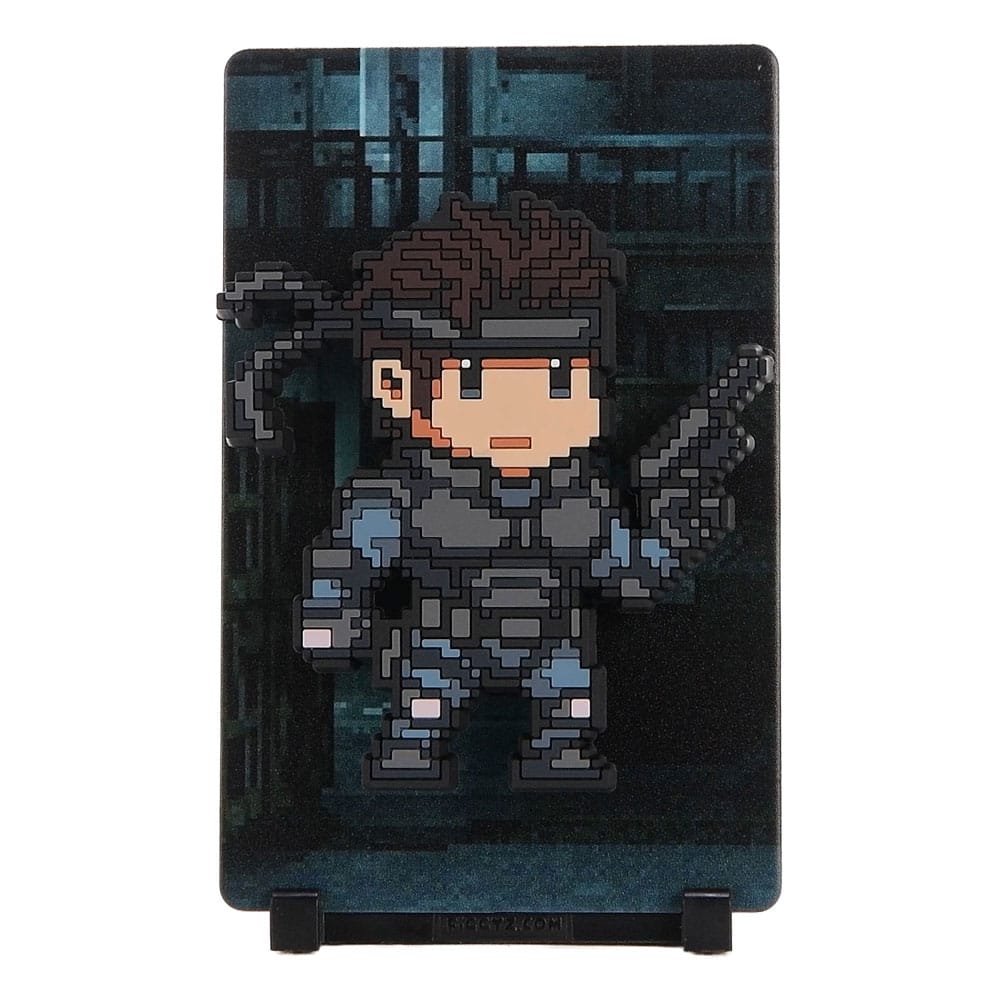 Metal Gear Solid 1 FiGGYZ Figura Coleccionable Magnética Solid Snake 11 cm Frikytopia