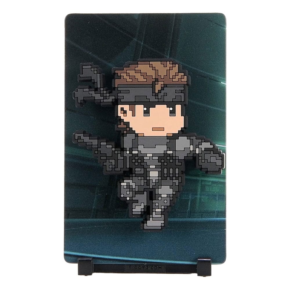 Metal Gear Solid 2 FiGGYZ Figura Coleccionable Magnética Solid Snake (Hero Pose) 11 cm Frikytopia