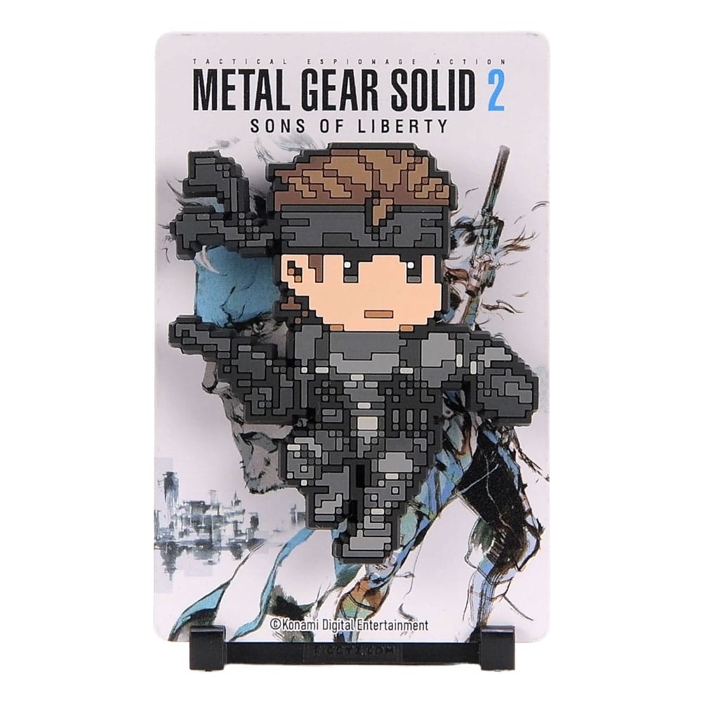 Metal Gear Solid 2 FiGGYZ Figura Coleccionable Magnética Solid Snake (Hero Pose) 11 cm