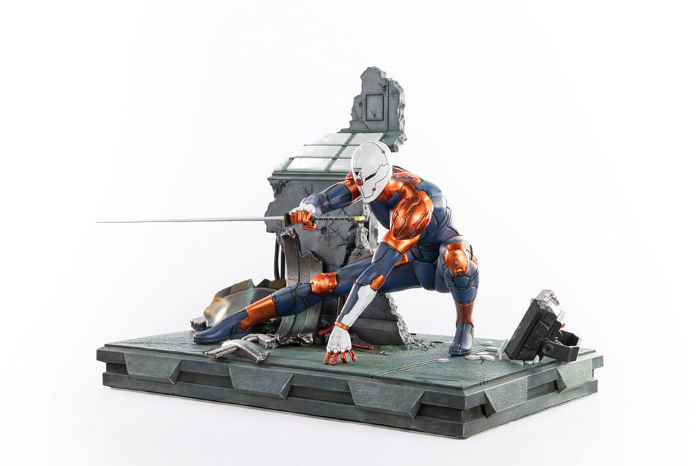Metal Gear Solid Estatua Cyborg Ninja (Gray Fox) 41 cm