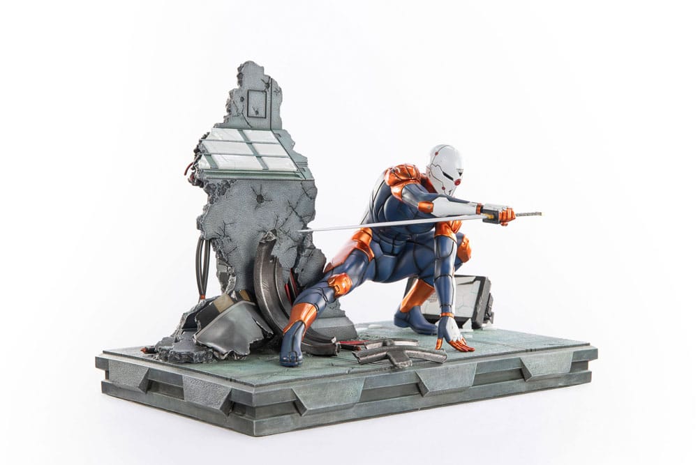 Metal Gear Solid Estatua Cyborg Ninja (Gray Fox) 41 cm