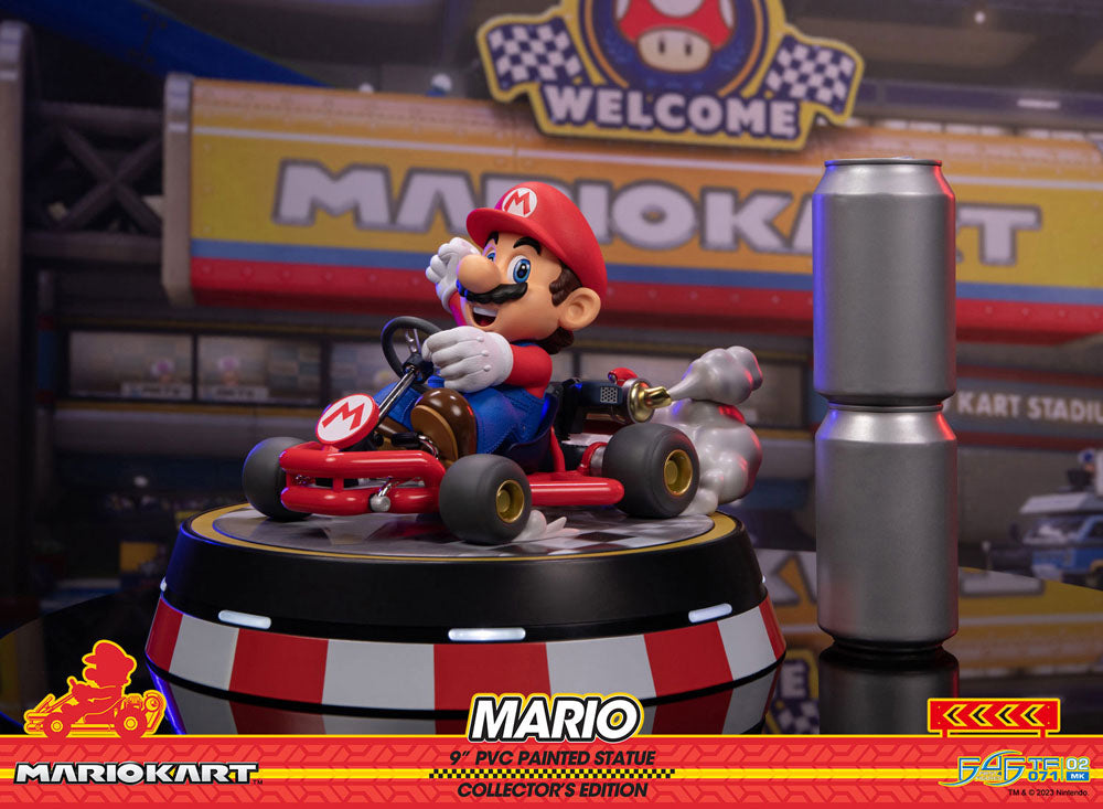 MARIO KART MARIO PVC PAINT DELUXE Estatua