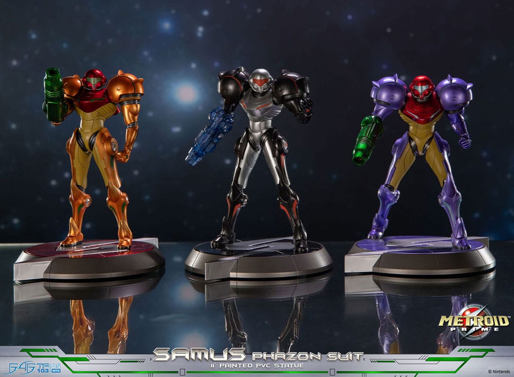 Metroid Prime Estatua PVC Samus Phazon Suit Standard Edition 28 cm