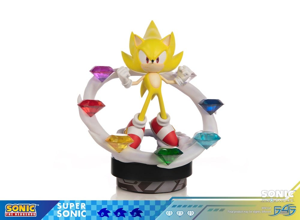 Sonic The Hedgehog Resin Estatua Sonic Frontiers Super Sonic 45 cm Frikytopia