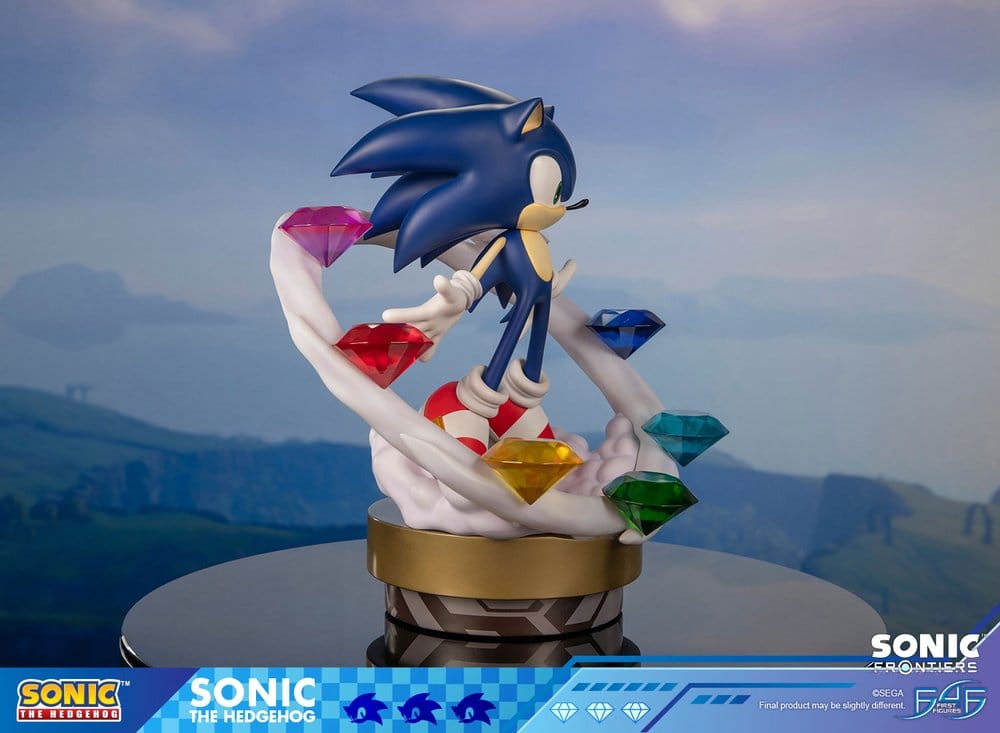 Sonic The Hedgehog Resin Estatua Sonic Frontiers Sonic 42 cm