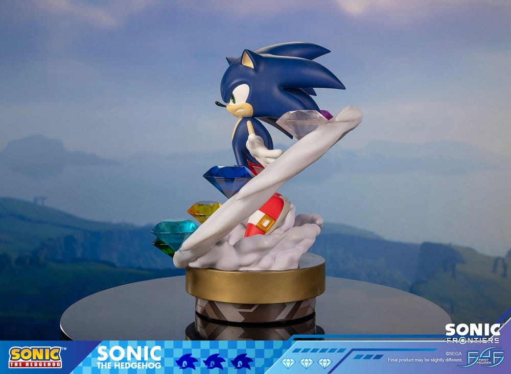 Sonic The Hedgehog Resin Estatua Sonic Frontiers Sonic 42 cm