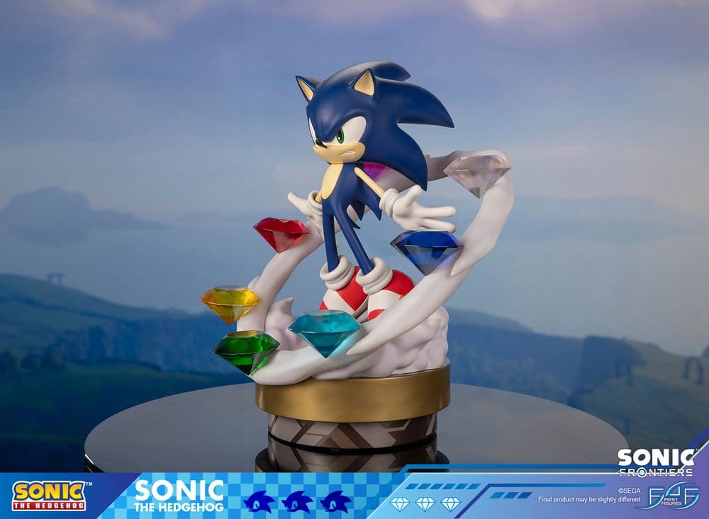 Sonic The Hedgehog Resin Estatua Sonic Frontiers Sonic 42 cm