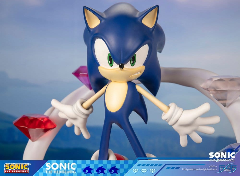 Sonic The Hedgehog Resin Estatua Sonic Frontiers Sonic 42 cm