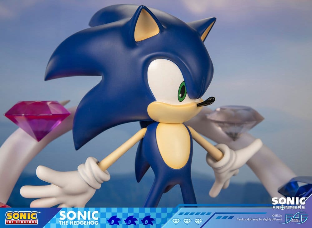 Sonic The Hedgehog Resin Estatua Sonic Frontiers Sonic 42 cm