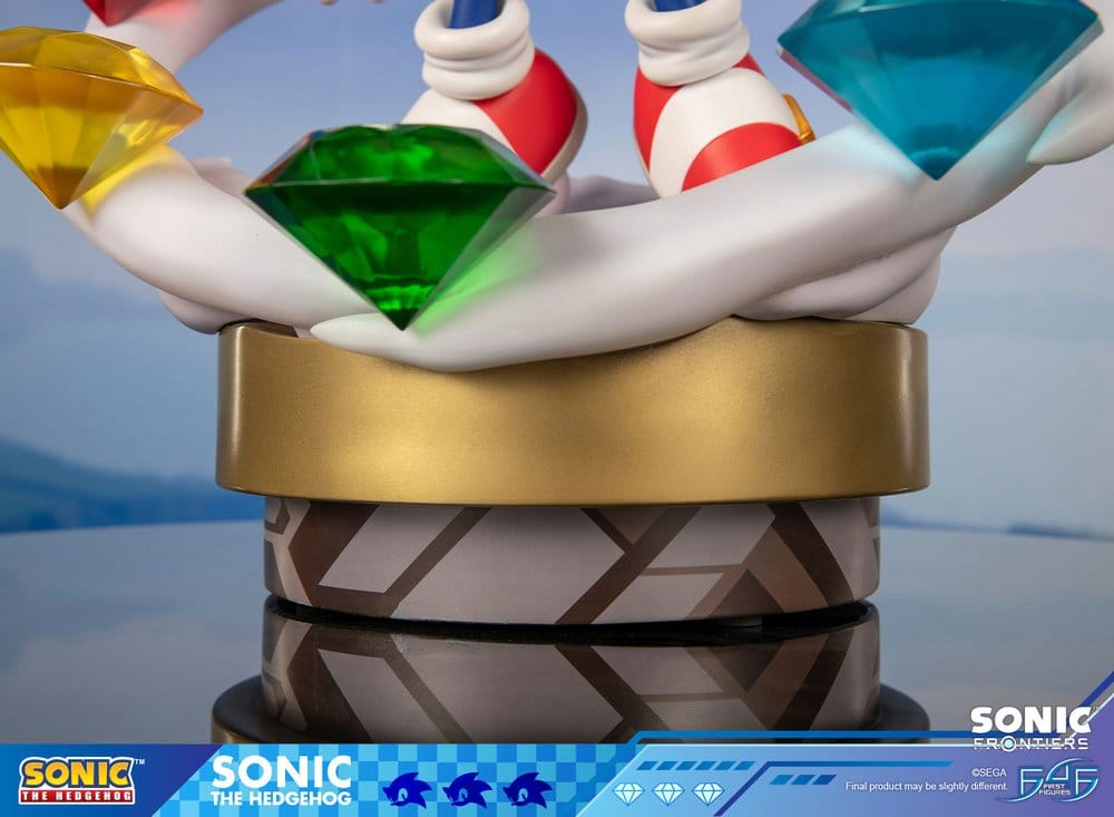 Sonic The Hedgehog Resin Estatua Sonic Frontiers Sonic 42 cm