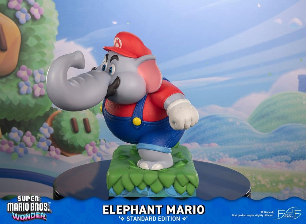 Super Mario Bros. Wonder Resin Estatua Elephant Mario Standard Edition 43 cm