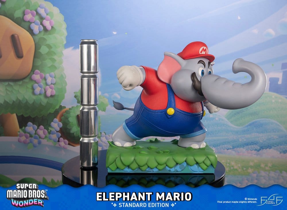 Super Mario Bros. Wonder Resin Estatua Elephant Mario Standard Edition 43 cm